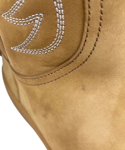 BALLY（バリー）BALLY (バリー) LEATHER CURLING COWBOY BOOTS ベージュ サイズ:42Eの古着・服飾アイテム