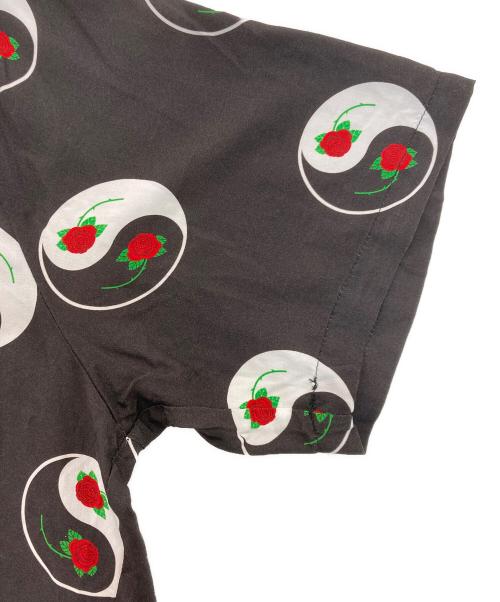 ALLY & DIA（アリーアンドダイア）ALLY & DIA (アリーアンドダイア) アロハシャツ　AD22SU002 ブラウン サイズ:XLの古着・服飾アイテム