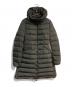 MONCLER（モンクレール）の古着「ダウンコート　FLAMME GIUBBOTTO　32093499290554155　コミックラベル」｜カーキ