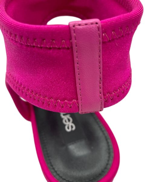 sergio rossi（セルジオロッシ）sergio rossi (セルジオロッシ) sr JAME - SAMDAL ピンク サイズ:36の古着・服飾アイテム