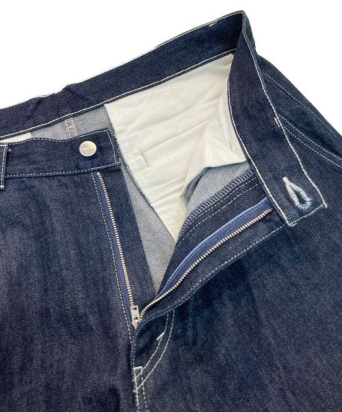 Graphpaper（グラフペーパー）Graphpaper (グラフペーパー) Selvage Denim Two Tuck Pants　GU233-40188RB インディゴ サイズ:3の古着・服飾アイテム