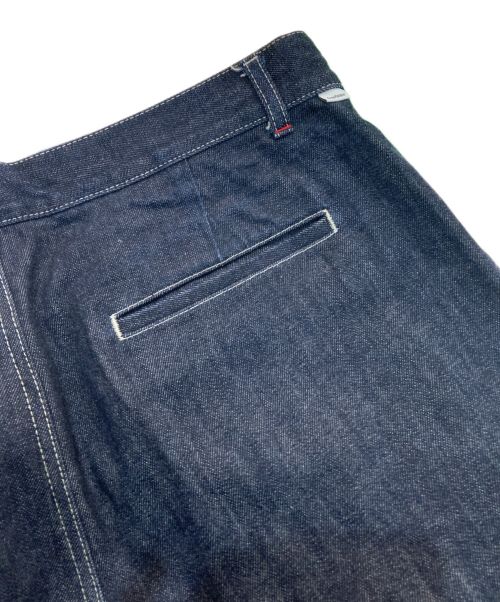 Graphpaper（グラフペーパー）Graphpaper (グラフペーパー) Selvage Denim Two Tuck Pants　GU233-40188RB インディゴ サイズ:3の古着・服飾アイテム