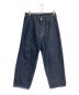 Graphpaper（グラフペーパー）の古着「Selvage Denim Two Tuck Pants　GU233-40188RB」｜インディゴ