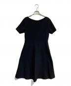 FOXEYフォクシー）の古着「メルローズブティック ニットドレスワンピース　43585」｜ブラック