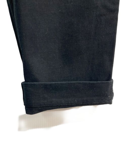 seven by seven（セブンバイセブン）SEVEN BY SEVEN (セブンバイセブン) Triple weave sweat ガーメントダイスウェットトラウザーズパンツ　800-1240026 ブラック サイズ:Sの古着・服飾アイテム