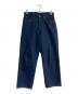 STEVEN ALAN（スティーブンアラン）の古着「Hi/TWST DENIM 5P BAGGY TAPERED PANTS/デニムパンツ　8114-246-0739」｜インディゴ