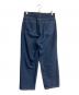 STEVEN ALAN (スティーブンアラン) Hi/TWST DENIM 5P BAGGY TAPERED PANTS/デニムパンツ　8114-246-0739 インディゴ サイズ:S：4000円