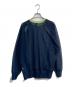 6(ROKU) BEAUTY&YOUTH (ロク ビューティーアンドユース) SHEER COLOR RIB PULLOVER ニット ネイビー×グリーン サイズ:-：5000円