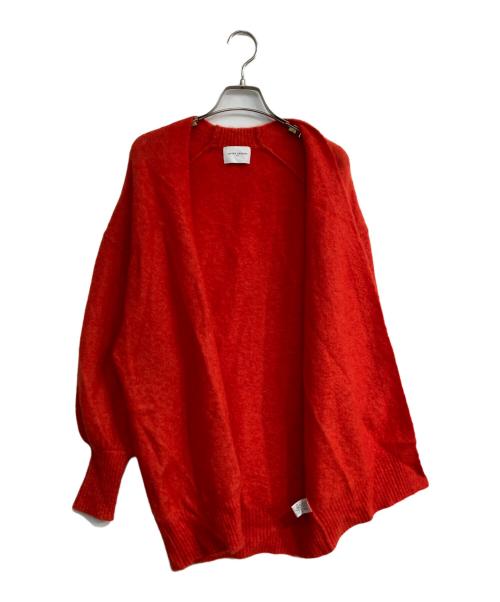 UNITED ARROWS（ユナイテッドアローズ）UNITED ARROWS (ユナイテッドアローズ) ボリュームスリーブモヘアカーディガン オレンジ サイズ:-の古着・服飾アイテム