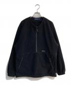 NAUTICAノーティカ）の古着「ハーフジップ フリースジャケット　213-1517」｜ブラック