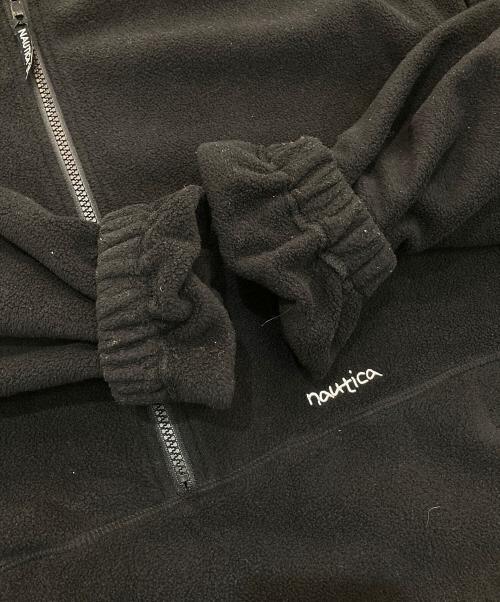 NAUTICA（ノーティカ）NAUTICA (ノーティカ) ハーフジップ フリースジャケット　213-1517 ブラック サイズ:Mの古着・服飾アイテム