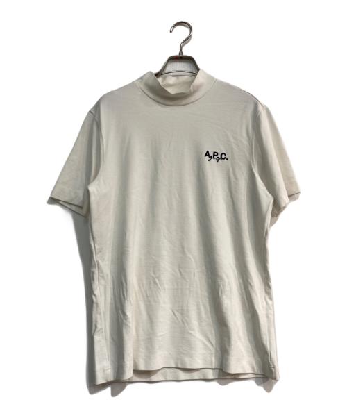 A.P.C. GOLF（アーペーセーゴルフ）A.P.C. GOLF (アーペーセーゴルフ) Alain Tシャツ ホワイト サイズ:Lの古着・服飾アイテム