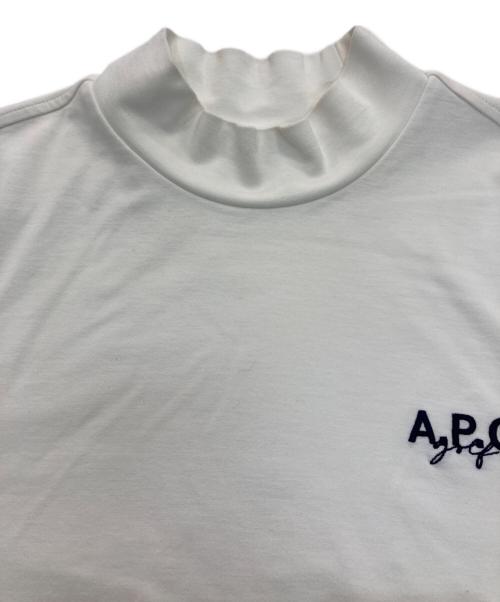 A.P.C. GOLF（アーペーセーゴルフ）A.P.C. GOLF (アーペーセーゴルフ) Alain Tシャツ ホワイト サイズ:Lの古着・服飾アイテム