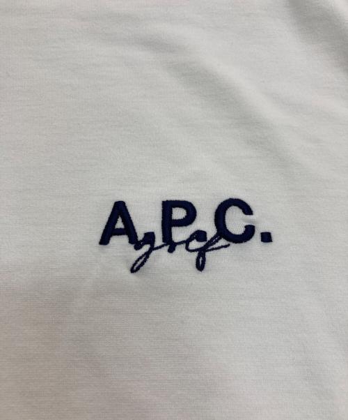A.P.C. GOLF（アーペーセーゴルフ）A.P.C. GOLF (アーペーセーゴルフ) Alain Tシャツ ホワイト サイズ:Lの古着・服飾アイテム