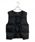 X-LARGEエクストララージ）の古着「中綿ベスト」｜ブラック