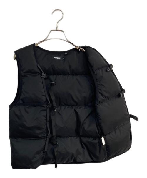 X-LARGE（エクストララージ）X-LARGE (エクストララージ) 中綿ベスト ブラック サイズ:Lの古着・服飾アイテム