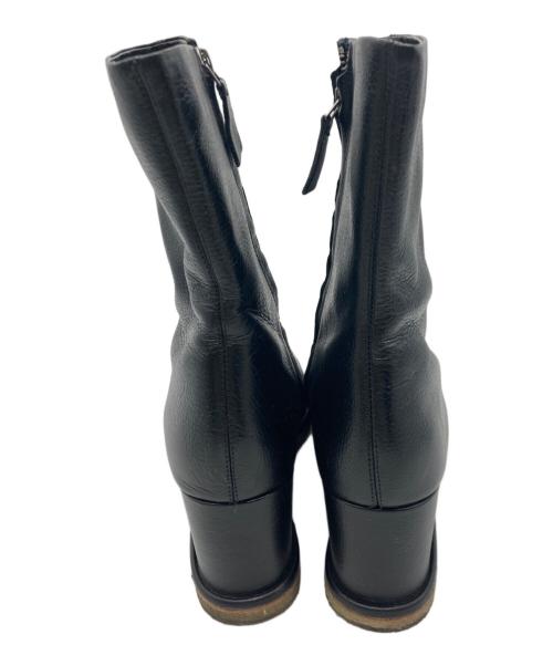 JVAM（ジェイヴィーエーエム）JVAM (ジェイヴィーエーエム) ウェッジソールブーツ ブラック サイズ:38の古着・服飾アイテム