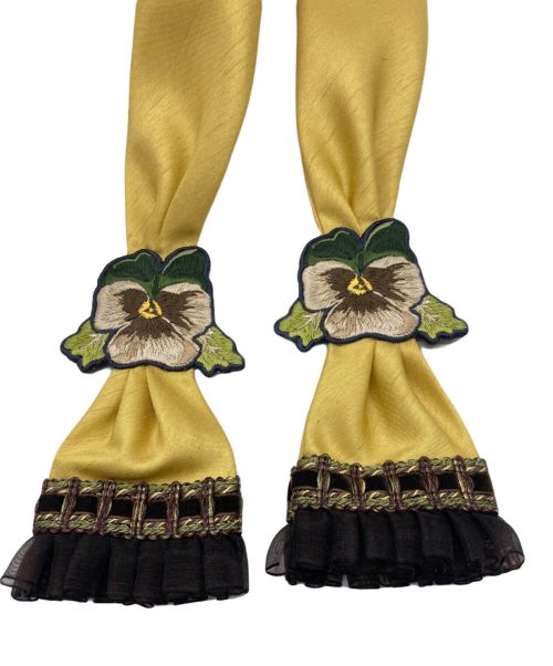 WiTCH WATCH（ウィッチウォッチ）WITCH WATCH (ウィッチウォッチ) レースパンジーカチューシャ イエロー サイズ:-の古着・服飾アイテム