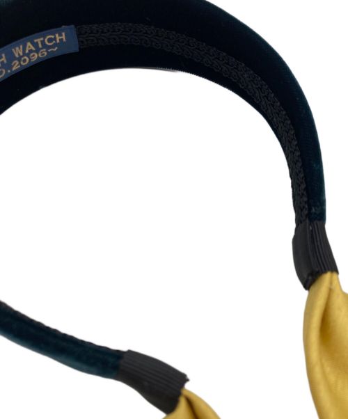 WiTCH WATCH（ウィッチウォッチ）WITCH WATCH (ウィッチウォッチ) レースパンジーカチューシャ イエロー サイズ:-の古着・服飾アイテム