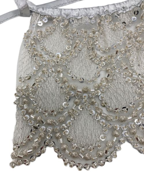 Tanaka Daisuke（タナカ ダイスケ）Tanaka Daisuke (タナカ ダイスケ) crystal scale cuffs　/クリスタルスケールカフス シルバー サイズ:記載なしの古着・服飾アイテム