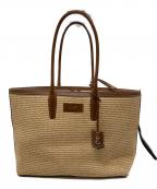 JIMMY CHOOジミーチュウ）の古着「カゴトートバッグ」｜ベージュ