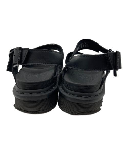 Dr.Martens（ドクターマーチン）Dr.Martens (ドクターマーチン) レザーサンダル　VOSS ブラック サイズ:24cmの古着・服飾アイテム