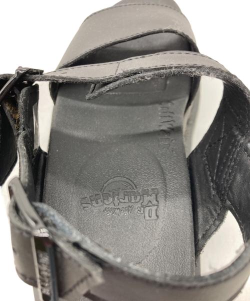 Dr.Martens（ドクターマーチン）Dr.Martens (ドクターマーチン) レザーサンダル　VOSS ブラック サイズ:24cmの古着・服飾アイテム