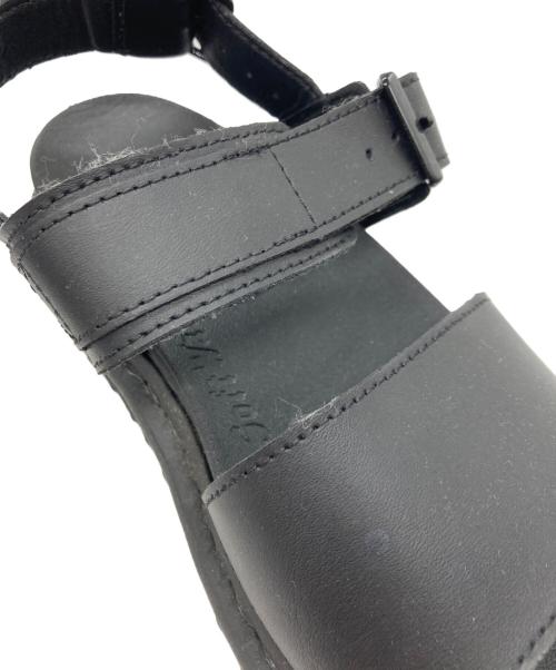 Dr.Martens（ドクターマーチン）Dr.Martens (ドクターマーチン) レザーサンダル　VOSS ブラック サイズ:24cmの古着・服飾アイテム