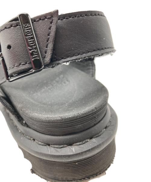 Dr.Martens（ドクターマーチン）Dr.Martens (ドクターマーチン) レザーサンダル　VOSS ブラック サイズ:24cmの古着・服飾アイテム