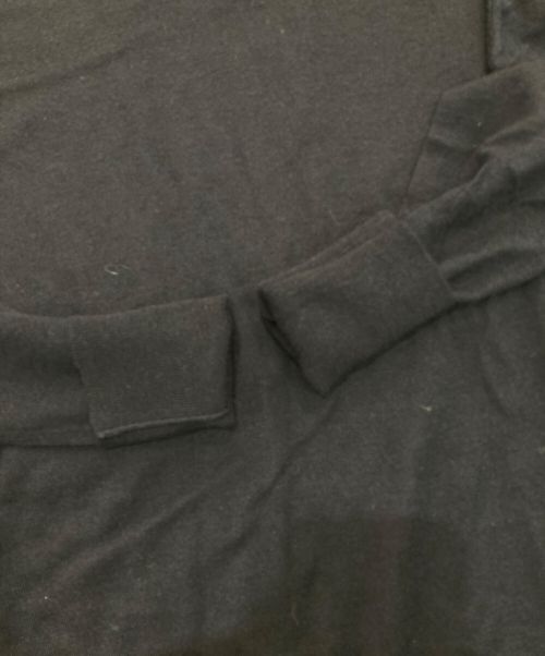 BALENCIAGA（バレンシアガ）BALENCIAGA (バレンシアガ) アシンメトリーニットワンピース　436559 ネイビー サイズ:34の古着・服飾アイテム