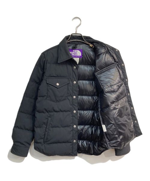 THE NORTHFACE PURPLELABEL（ザ・ノースフェイス パープルレーベル）THE NORTHFACE PURPLELABEL (ザ・ノースフェイス パープルレーベル) 65/35光電子ダウンシャツジャケット　ND2456N ブラック サイズ:Sの古着・服飾アイテム