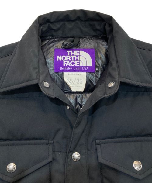 THE NORTHFACE PURPLELABEL（ザ・ノースフェイス パープルレーベル）THE NORTHFACE PURPLELABEL (ザ・ノースフェイス パープルレーベル) 65/35光電子ダウンシャツジャケット　ND2456N ブラック サイズ:Sの古着・服飾アイテム