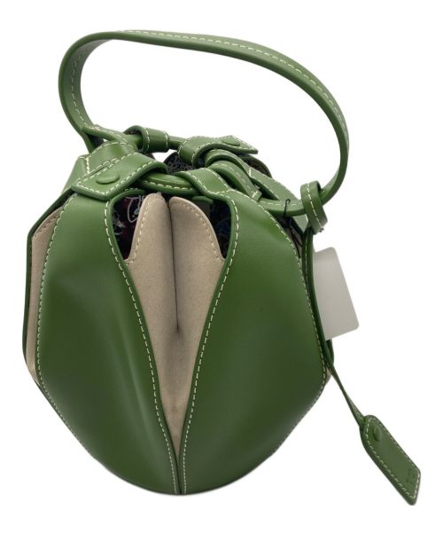 JANTJE ONTEMBAAR（ヤンチェ オンテンバール）JANTJE ONTEMBAAR (ヤンチェ オンテンバール) VASIC (ヴァジック) ペタルバッグ　FLOWER MAGIC グリーン サイズ:-の古着・服飾アイテム