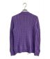 LAUREN RALPH LAUREN (ローレンラルフローレン) 深Vケーブルニット パープル サイズ:S：8000円
