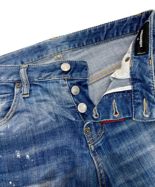 DSQUARED2（ディースクエアード）DSQUARED2 (ディースクエアード) COOL GIRL JEAN デニムパンツ　S72LB0003 S30342 インディゴ サイズ:34の古着・服飾アイテム