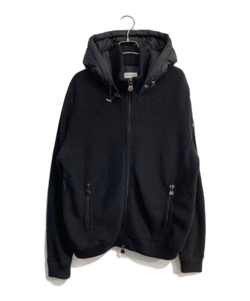 MONCLER（モンクレール）MONCLER (モンクレール) MAGLIONE TORICOT CARDIGAN　B20919413500 ブラック サイズ:XLの古着・服飾アイテム