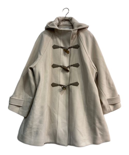 FRAMeWORK（フレームワーク）FRAMeWORK (フレームワーク) メルトンフードコート　22020220302040 ベージュ サイズ:Mの古着・服飾アイテム