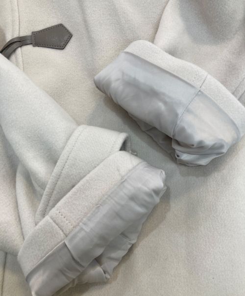 FRAMeWORK（フレームワーク）FRAMeWORK (フレームワーク) メルトンフードコート　22020220302040 ベージュ サイズ:Mの古着・服飾アイテム