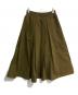 NIGEL PRESTON (ナイジェル プレストン) レースデザインタックスカート オリーブ サイズ:S：4000円