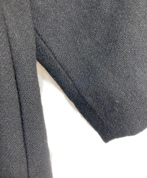 mizuiro-ind（ミズイロインド）mizuiro-ind (ミズイロインド) ウールコート ブラック サイズ:Freeの古着・服飾アイテム