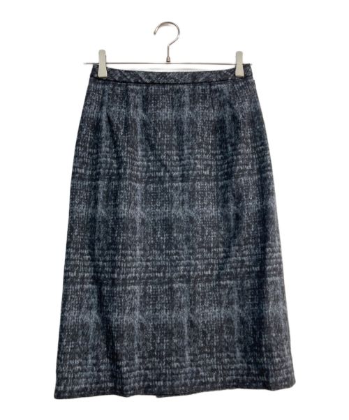 Leilian（レリアン）Leilian (レリアン) タイトスカート グレー サイズ:9の古着・服飾アイテム