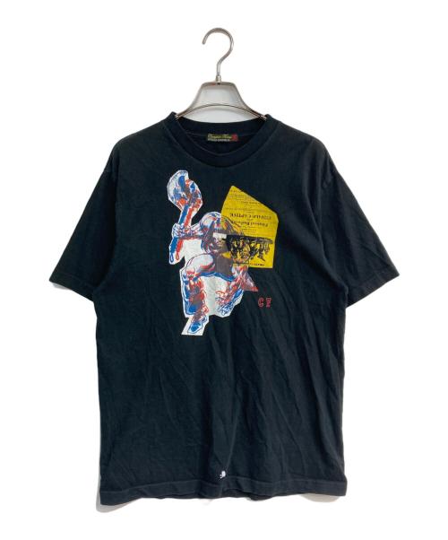 COMPLETE FINESSE（コンプリートフィネス）COMPLETE FINESSE (コンプリートフィネス) KOSTAS SEREMETIS (コスタスセレメンティス) プリントTシャツ ブラック サイズ:-の古着・服飾アイテム