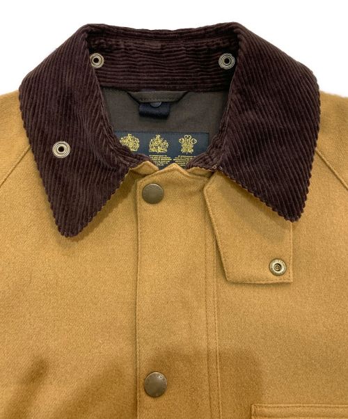 Barbour（バブアー）Barbour (バブアー) ソルウェイジッパーSLウールコート　1702299 ベージュ サイズ:Mの古着・服飾アイテム