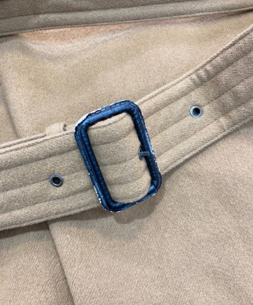 Barbour（バブアー）Barbour (バブアー) ソルウェイジッパーSLウールコート　1702299 ベージュ サイズ:Mの古着・服飾アイテム