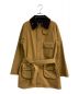 Barbour（バブアー）の古着「ソルウェイジッパーSLウールコート　1702299」｜ベージュ