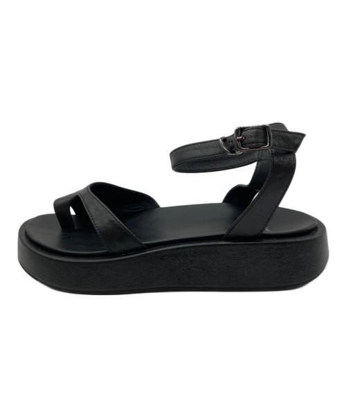 MANA（マナ）MANA (マナ) ストラップサンダル　522155 ブラック サイズ:23.5cmの古着・服飾アイテム