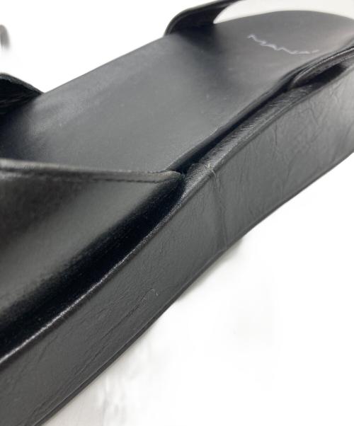 MANA（マナ）MANA (マナ) ストラップサンダル　522155 ブラック サイズ:23.5cmの古着・服飾アイテム