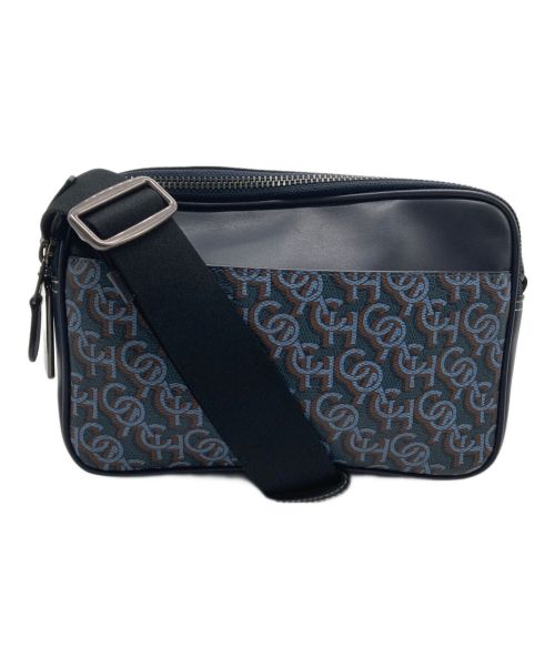 COACH（コーチ）COACH (コーチ) グラハム クロスボディ・シグネチャー モノグラム プリント　CF484 ネイビー サイズ:-の古着・服飾アイテム