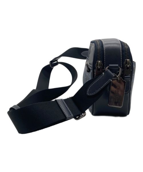 COACH（コーチ）COACH (コーチ) グラハム クロスボディ・シグネチャー モノグラム プリント　CF484 ネイビー サイズ:-の古着・服飾アイテム