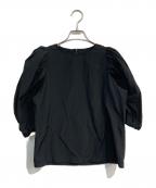 CELERIセルリ）の古着「balloon スリーブ ブラウス　Deuxieme Classe　23051500303010」｜ブラック